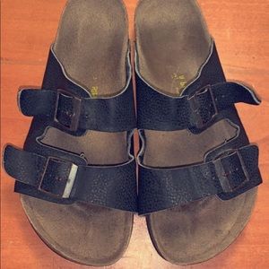 Black Birkenstock’s size 39